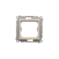 Adapter (przejściówka) na osprzęt standardu 45x45mm, kremowy DA45.01/41 Simon 54 | DA45.01/41 Kontakt Simon