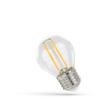 Lampa LED COG 1W 110lm WW 4000K E27 230V kulka przeźroczysta neutralna biała | WOJ+14582 Wojnarowscy