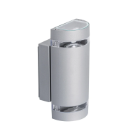 Oprawa elewacyjna ZEW EL-235U-GR GU10 IP44 2 x max 35W kolor szary | 22443 Kanlux