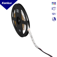 Taśma LED 12DC LEDS-B 7.2W/M IP00RGB RGBK rolka 5m | 24530 Kanlux