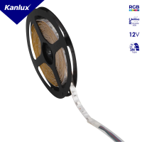 Taśma LED 12DC LEDS-B 7.2W/M IP65RGB RGBK rolka 5m | 24531 Kanlux