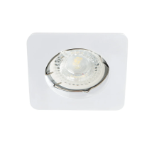Oczko sufitowe NESTA DSL-W kwadratowy stop aluminium kolor biały mat 1XGx5,3/GU10 | 26745 Kanlux
