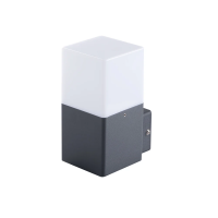 Kinkiet ogrodowy VADRA 16L-UP E27 IP44 max 11W kolor antracyt | 29010 Kanlux