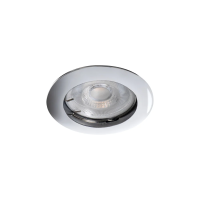 Oczko sufitowe VIDI CTC-5514-C okrągły stop aluminium kolor chrom 1XGx5,3 | 2791 Kanlux