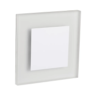 Oprawa przyschodowa APUS LED W-CW 12DC 0.8W 6500K 15lm kwadratowy kolor biały | 26841 Kanlux