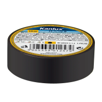 Samoprzylepna taśma izolacyjna IT-1/20-B 19mm 20m kolor czarny | 1271 Kanlux