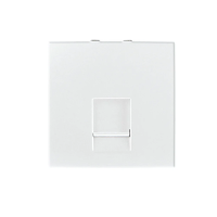 Gniazdo komputerowe pojedyncze (RJ45Cat 6) m45 BIURO 04-1405-102 bi kolor biały | 25334 Kanlux