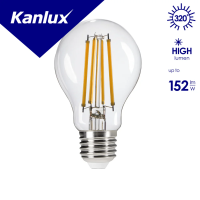 Lampa LEDBulb XLED A60 10W (99W) 1520lm 2700K WW E27 filament standardowa przeźroczysta | 29605 Kanlux