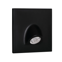 Oprawa przyschodowa MEFIS LED B-NW 12DC 0,7W 4000K 35lm kwadratowy kolor czarny | 32497 Kanlux