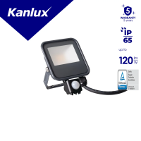 Naświetlacz LED IQ FL-10W-NW-SE 4000K 1200lm IP65 czarny 5 lat Gwar. | 33885 Kanlux