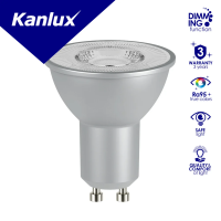 Lampa LEDspot IQ-LEDDIM PAR16 7W (60W) 575lm 4000K NW GU10 spot srebrny 3 lata Gwar. | 35247 Kanlux