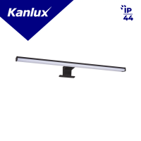 Oprawa nadszafkowa ASTIM IP44 12W-NW-B 60cm biała 4000K 1450lm kolor czarny | 34933 Kanlux