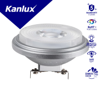 Lampa LEDspot IQ-LED AR-111 13W (107W) 1050lm 2700K WW G53 spot srebrny 5 lat Gwar. | 35252 Kanlux