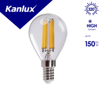 Lampa LEDBulb XLED G45 6W (60W) 806lm 4000K NW E14 filament kulka przeźroczysta | 35277 Kanlux