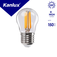 Lampa LEDBulb XLED G45 6W (60W) 806lm 2700K WW E27 filament kulka przeźroczysta | 35274 Kanlux