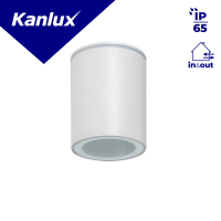 Oprawa sufitowa natynkowa AQILO IP65 DSO-W kolor biały 1xGU10 Ø70mm | 33360 Kanlux