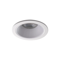 Oczko sufitowe GLOZO DSO W/W okrągły stop aluminium kolor biały 1XGx5,3/GU10 | 36218 Kanlux