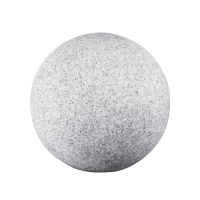 Oprawa ogrodowa kula STONO 390 N E27 IP65 max 20W przewód 3m+kolce do gruntu kolor granit | 36591 Kanlux