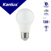 Lampa LEDBulb IQ-LED 3,4W A60 3.4W (40W) 470lm 2700K WW E27 standardowa 3 lata Gwar. | 36670 Kanlux