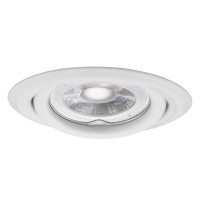 Oczko sufitowe ARGUS II CT-2115-W podtynkowe materiał stal kolor biały regulowana 1XGx5,3/GU10 | 37163 Kanlux