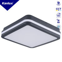 Plafon LED BENO 24-30W CCT-L G 3000-4000K max 2690-2940lm IP65 grafitowy 5 lat Gwar. | 38779 Kanlux