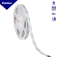 Taśma LED 24DC LCOB21W/M24IP00RGBCCT RGB; 3000-6100K rolka 5m 3 lata Gwar. | 38915 Kanlux