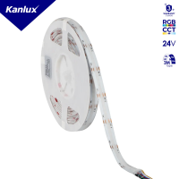 Taśma LED 24DC LCOB21W/M24IP65RGBCCT RGB; 3000-6100K rolka 5m 3 lata Gwar. | 38916 Kanlux