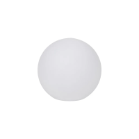Oprawa ogrodowa STONO 20 MLK E27 max 15W kula 20cm IP65 kolor biały | 45930 Kanlux