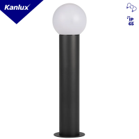 Oprawa ogrodowa słupek 80cm STONO 15M 80 GR max 15W E27 IP65 kolor antracyt | 46085 Kanlux