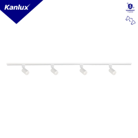 Zestaw 1-F ALTEAR SET 1,5M4S W kolor biały szyna,przyłącze,reflektory GU10 x 4szt. 5 lat Gwar. | 45927 Kanlux