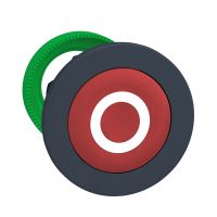 PŁASKI CZERWONY NAKŁPRZYCISK GŁÓWK | ZB5FA432 Schneider Electric