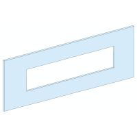 Osłona czołowa metalowa z wycięciem 600x250mm, PrismaSet | LVS03243 Schneider Electric