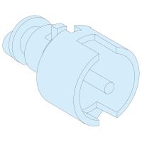Gniazdo podwójne klinowe 3mm IP55 PrismaSet | LVS09932 Schneider Electric
