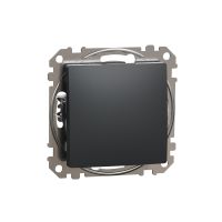 Łącznik 1-biegunowy, czarny antracyt, Sedna Design & Elements | SDD114101 Schneider Electric