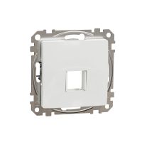 Płytka centralna keystone, biała, Sedna Design & Elements | SDD111421 Schneider Electric