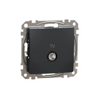 Gniazdo TV przelotowe (7dB), czarny antracyt, Sedna Design & Elements | SDD114474 Schneider Electric