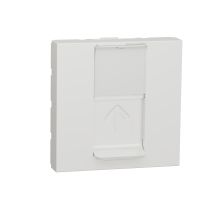 Gniazdo 1xRJ45 kat.5e UTP., białe, Nowa Unica | NU341118 Schneider Electric