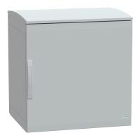 Obudowa poliestrowa PLAT IP44 z wentylowanym dachem 750x750x620 mm , Thalassa | NSYPLAT776G Schneider Electric