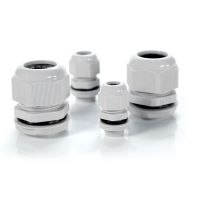 Dławica kablowa z gwintem metrycznym MG-40 IP68 jasnoszara (10szt) | MG-40 Trytyt