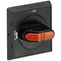 Pokrętło IP64 OFF-ON z blokadą drzwi czarne, MSHD-LB | 1SAM201920R1001 ABB