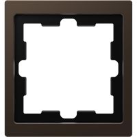 Ramka Merten D-Life 1-krotna, mocca metalik | MTN4010-6552 Schneider Electric