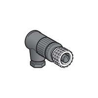 Wtyk M8 F 4 | XZCC8FCM40V Telemecanique Sensors