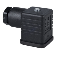 Złącze czujnika żeńskie kątowe 4-pinowe Pg11 DIN 43650 A IP65 | XZCC43FCP40B Telemecanique Sensors
