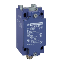 Korpus do łączników krańcowych OsiSense XC działanie wolne 1NC+1NO konektor M12 | ZCKJ5D Telemecanique Sensors