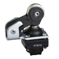 Głowica łącznika krańcowego OsiSense XC w osłonie ochronnej z dźwignią rolkową | ZCKD239 Telemecanique Sensors