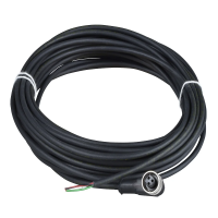 Konektor OsiSense XZ żeński kątowy 1/2 cala długość przewodu 20m | XZCP1965L20 Telemecanique Sensors