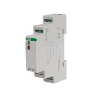 Przekaźnik bistabilny z pamięcią, montaż na szynie DIN, 24V AC/DC, z przekaźnikiem inrush 160A/20ms | BIS-411M-LED-24V F&F