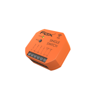 Przekaźnik jednokanałowy Wi-Fi 230 V SINGLE SWITCH FOX | Wi-R1S1P-P F&F