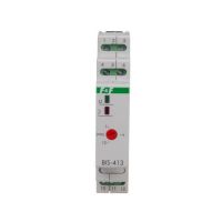 Przekaźnik bistabilny z wyłącznikiem czasowym z pamięcią na szynę DIN, 160A/20ms | BIS-413M-LED F&F