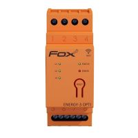 Monitor energii elektrycznej z wbudowaną anteną wewntrzną WI-FI 3F+N, WI-MEF-3-OPTI-40 | WI-MEF-3-OPTI-40 F&F